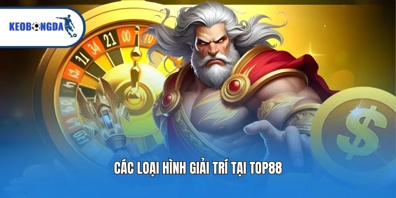 Các loại hình giải trí tại Top88