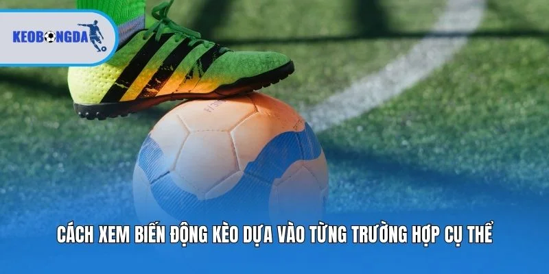 Cách xem biến động kèo dựa vào từng trường hợp cụ thể