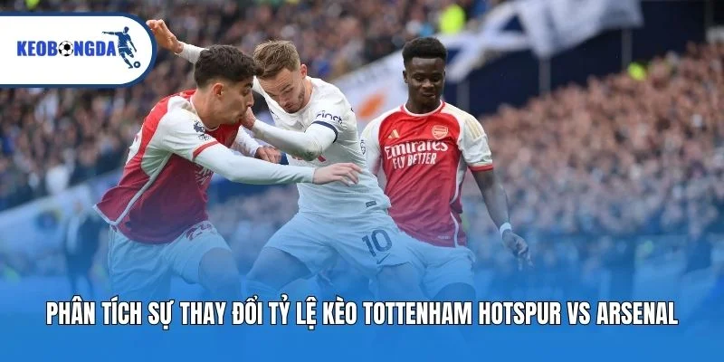 Phân tích sự thay đổi tỷ lệ kèo Tottenham Hotspur vs Arsenal