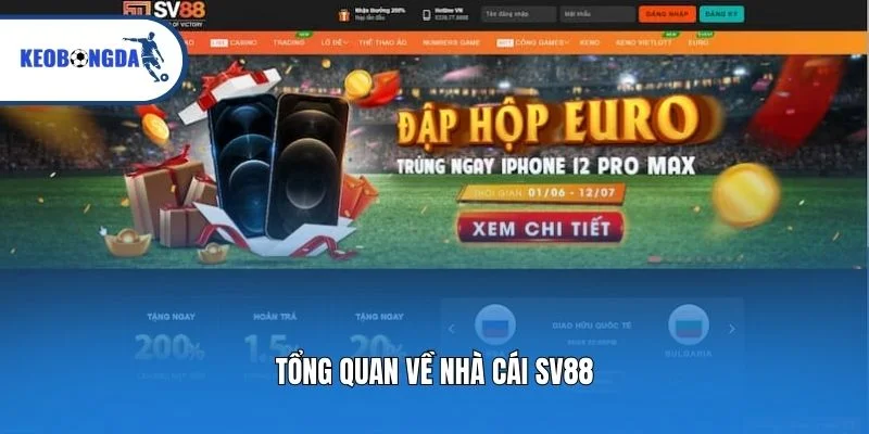 Tổng quan về nhà cái SV88