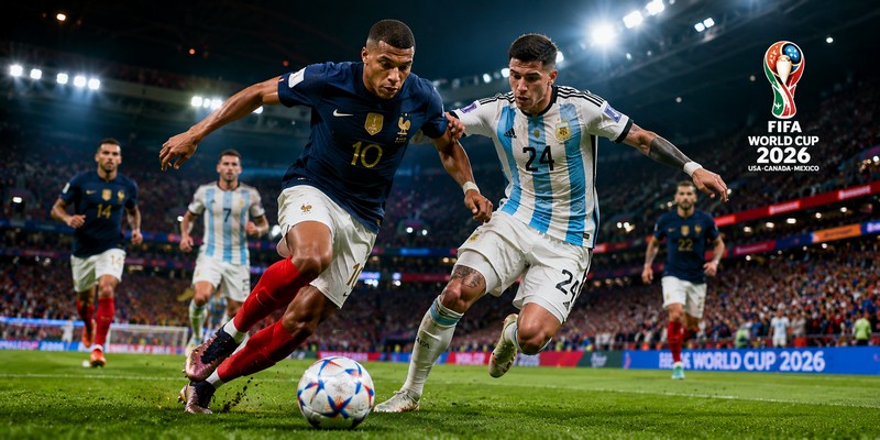 Cầu thủ tranh tài đỉnh cao World Cup 2026