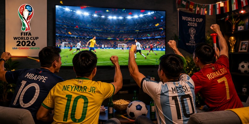 Người hâm mộ theo dõi World Cup 2026
