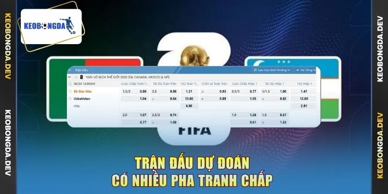 Dự đoán đội hình Bồ Đào Nha với Uzbekistan