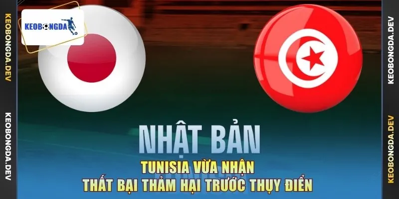 Tunisia vừa nhận thất bại thảm hại trước Thụy Điển